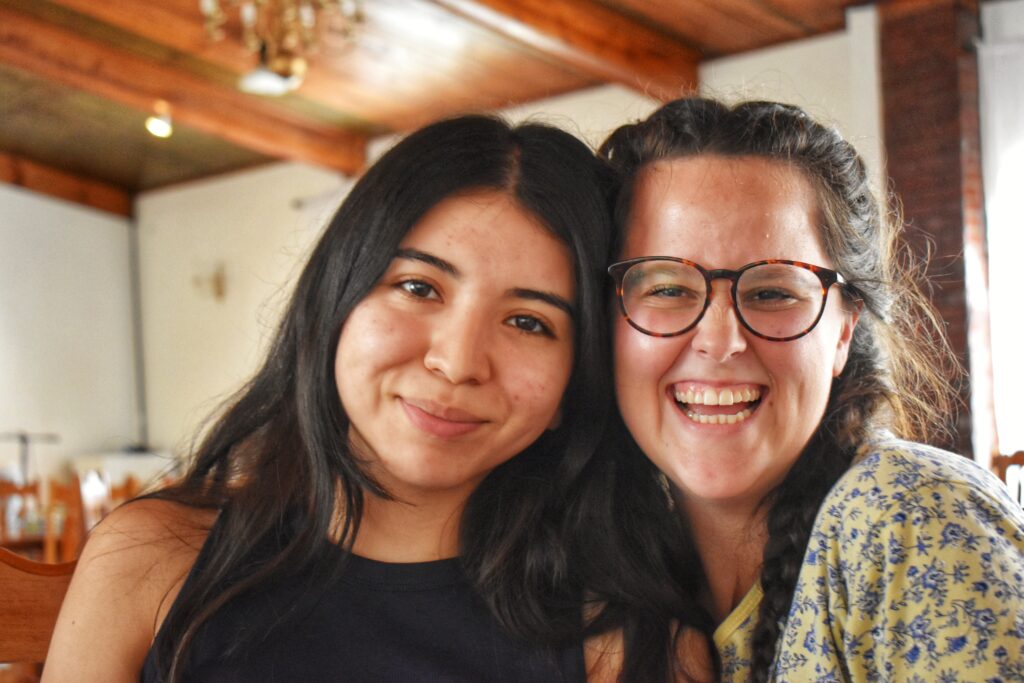 Cross-cultural friendship on a missions trip